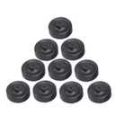 Mipcase Silica Gel Aquarium Air Pump Membrane Replacement Accessories for Fish Tank Oxygen Pump 1.37X1.37X0.59 Inch Cleanable Durable Membranes 10 Pack