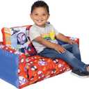 Spidey and his Amazing Friends 2-in-1 Inflatable Sofa Bed, Kids Sofa Couch Fold Out, Foldable Chair Lounger for Toddlers and Kids, 11 Inches