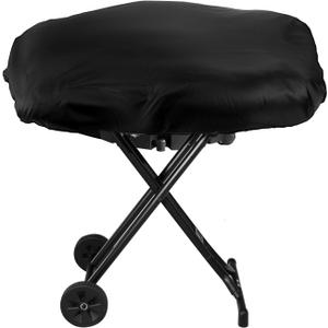 Coleman BBQ Cover, Black Portable Waterproof Grill Cover - Compatible with Roadtrip LXX, LXE and 285, Adjustable