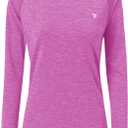 TBMPOY Women's UPF 50+ Sun Protection Long Sleeve Shirts SPF Lightweight Hiking Running Fishing Outdoor Tops (XX-Large, 4-purple)