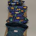 3 Pack Dog Diapers Male, Premium Belly Bands for Male Dogs, High Absorbing Male Dog Pee Wraps for Doggie in Incontinence or Excitable Urination and Training S (Animal)