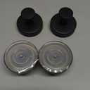 Fenas Suction Cup Hooks for Shower No-Drill Bathroom Hooks for Towels, Robes, Loofah Mountable on Bathroom Walls, Kitchen, Glass, Mirrors, Tile and Smooth,Non-Porous Surfaces (4, Matte Black) - Amazon.com