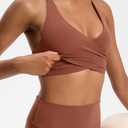 Women's Workout Sports Bras Fitness Satara Low Impact Bra Yoga Crop Tank S