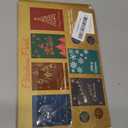 Fancy Land Foil Christmas Greeting Cards with Envelopes 24 Christmas 4 X 5.25 Foil Embellished Cards