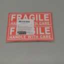 Fragile Stickers, Large Size 8 x2.7 in, Handle with Care, for Shipping Packing Moving, 100 Labels