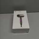 slopehill Professional Ionic Hair Dryer, Powerful 1800W Fast Drying Low Noise Blow Dryer with 2 Concentrator Nozzle 1 Diffuser Attachments for Home Salon Travel (Lime Cream)