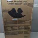 Little Tikes Rocking Horse Blue, 33.00 L x 10.00 W x 17.50 H Inches