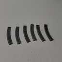 Code 100 Nickel Silver 15" Radius Snap-Track (6/Bx) HO Scale Atlas Trains