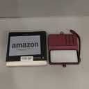 Defencase for iPhone 16 Magnetic Wallet Case Compatible with Magsafe with RFID Blocking Zipper Pocket & Card Holder for Women Men PU Leather Strap Detachable Case for iPhone 16 (6.1 inch), Red