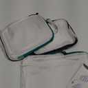 Mesh Compression Packing Cubes Set of 3- White