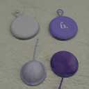 Comfydisc: 2X (S & L) Reusable Menstrual Discs with Pull-Off String for Easy Insertion & Removal, 12-Hour Leak-Proof Protection, Body-Safe Silicone & Includes Carrying Pouches