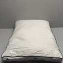 Pacific Coast Goose Firm Bed Pillows of Standard Size, 100% Organic Cotton Cover, Gusseted Design for Sleeping, Feather and Down Pillows of Hotel Collection