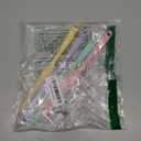 4 Pcs Silicone Jar Spatula Long Handle Kitchen Spatulas for Mixing, Scraping, and Spreading,Ideal for Jars, Baking, Cake Icing, Cream, Butter, and Batter Kitchen Tool (Purple, Pink, Green, Yellow)