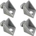 Triangular Shipping Container Side Twist Lock Tie Down Anchor, 4 Pack