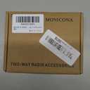 R5 XPR3500 Earpiece with Mic Compatible with Motorola Radios XPR3500E DEP570 DP2600E MTP3250 DP3441E, G Shape Headset with PTT and Clip Microphone