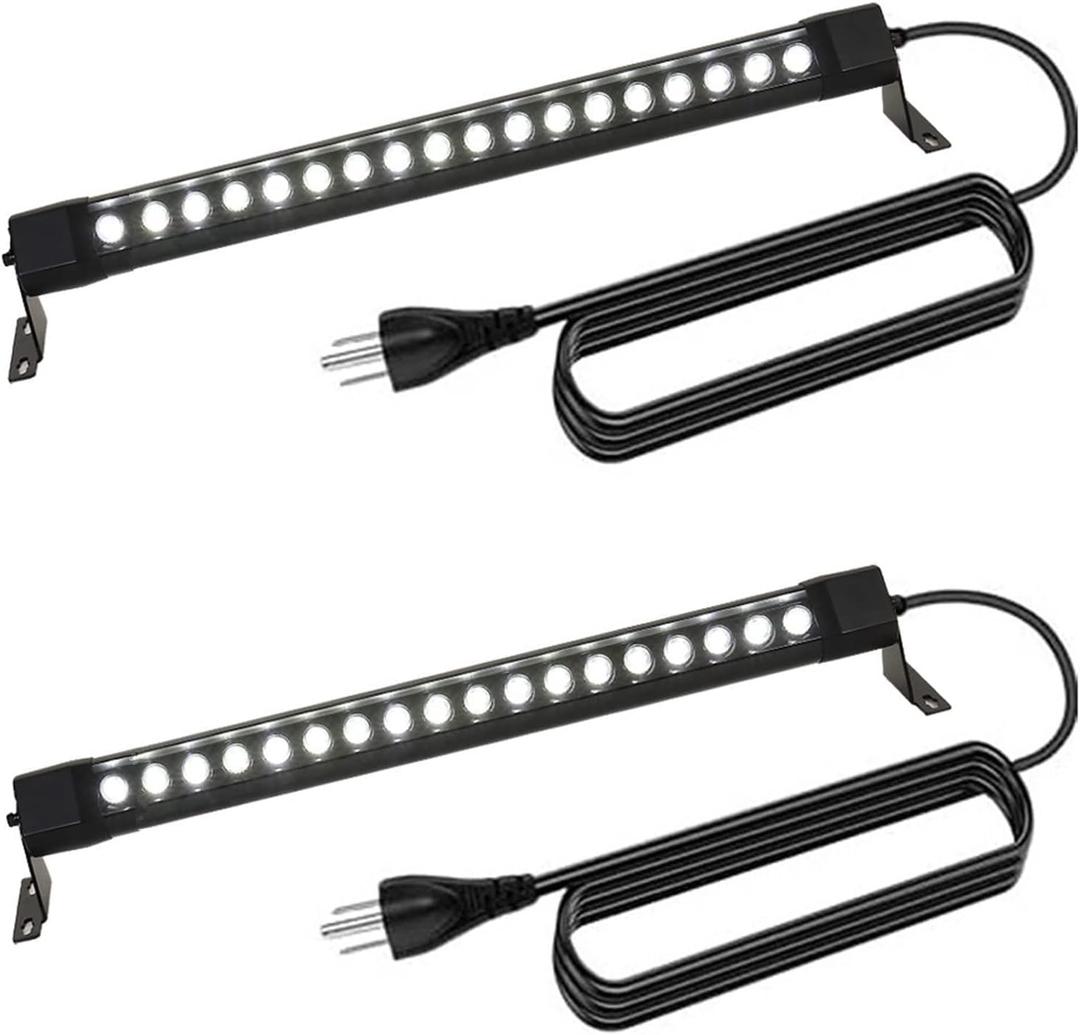Outdoor Wall Washer Lights 2 Pack,36W 5000K Daylight White Wall Light,120V IP67 Waterproof 2ft Led Linear Wall Light Bar for Outdoor Indoor Building Sign, Hurches,Garden,Courtyards Lighting
