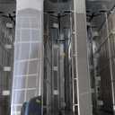 Roter Mond 4 Slice Toaster Retro Stainless Steel with Bagel Defrost Cancel Function, 6 Browning Settings, Extre Wide Slot and Removable Crumb Tray, Red, ST033