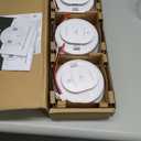 Kidde Hardwired Smoke & Carbon Monoxide Detector for Home, Interconnectable, AA Battery Backup, 3-Pack