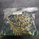  Tree Skirt Emerald Green Velvet Beaded Embroidered 48”