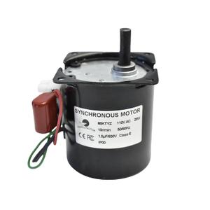 CHANCS Miniature Low Speed 68KTYZ 110V AC 10r/min Eccentric Shaft Electric Motor Barbecue 28W