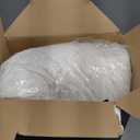 Sealy Electric Blanket Wearable with Foot Pocket, Electric Snuggle Blanket with Sleeves, Flannel & Sherpa Heating Throw with 6 Heat Settings & 2-10 Hours Auto Shut Off, 50 x 70"+18" Beige