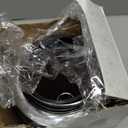 102mm 4" High Flow Round Tapered Cone Cool Air Filter Cleaner with Top Filter Design Short 231mm tall Blue