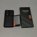 for Samsung Galaxy S25 Case Wallet, Built-in Stand & Card Holder & Camera Cover, Full Body Protective Rugged Multifunctional Wallet Kickstand Phone Cover Case for Samsung S25 6.2" 2025, Black