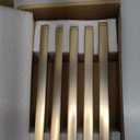 Goo-Ki 6 Pack 5 in (128mm) Hole Center Cabinet Pulls Champagne Bronze Zinc Alloy Kitchen Drawer Pulls Drawer Handles 6-3/4 Inch Length 1814-UBR-128