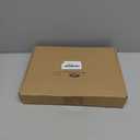 Glooglitter 12 Pcs Paper Star Lantern 3D Christmas Paper Snowflake Lanterns White Hanging Lamp Ornaments for Xmas Tree New Year Holiday Party Decorations(White, Kraft)