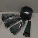 Christmas Tree Stand for Live Tree, Fits up to 8ft Real Tree, Rocky-Solid Design Tree Holder with Spike for Real Tree, Sturdy Xmas Tree Base for Christmas Decoration (Green)