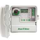 Rain Bird SST600OUT Simple-To-Set Indoor/Outdoor Sprinkler/Irrigation Timer/Controller, 6-Zone/Station (this New/Improved Model Replaces SST600O),Gray/Green