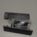 NCL Sliding Door Handle for Bath, Black Barn Door Flush Handle, Privacy Pocket Door Lock