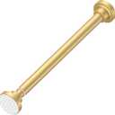 AIZESI Small Tension Rod 18 To 27 Inch1 - Inch Diameter Gold Tension Curtain Rod Small Tension Rod No Drilling, Anti - Slip, Anti - Rust Short Tension Rod