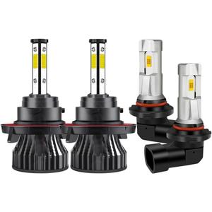 For 2004-2008 Replacement F0IRD OEM White LED Vehicle Bulb High/Low + Fog Light Bulbs Replacement For F0IRD OEM