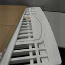 IRIS USA 24" 4-Panel Dog Playpen with Door, 35 x 35 x 24, Puppy Playpen, Dog Play Pen Indoors, Pet Fence, Puppies/Small Dogs, White