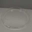 Artmaze Clear Sturdy Acrylic Round Tray with Handles,Spill Proof,for Kitchen (16 inch)