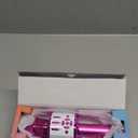 Amazmic Kids Karaoke Microphone Machine Toy Bluetooth Microphone Portable Wireless Karaoke Machine Handheld with LED Lights, Gift for Children Adults Birthday Party, Home KTV(Purple)