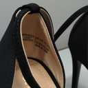 DREAM PAIRS Women's Oppointed-Lacey Pointed Toe Ankle Strap High Heel Stiletto Pumps Wedding Dress Shoes (7.5, Black/Nubuck)