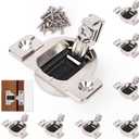 8 PCS Replacement for Blum 110 Cabinet Hinges, Hinge Back Model 30.310-11.02, Compact 33 Screw on 110 Opening Cabinet Door Hinge, Soft Close Cabinet Hinges with Screws (Mounting Plate Not Included)