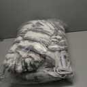 GarveeHome Heated Blanket Queen Size, Electric Blanket Cozy Faux Rabbit Fur with 4 Heating Levels & 10 Hours Auto Off, Over-Heat Protection, Machine Washable, ETL Certification, Marble Gray 84"x90"