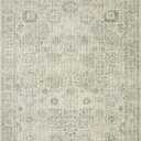 Loloi II Skye Collection SKY-14 Natural/Sage 5'-0" x 7'-6" Area Rug