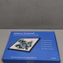 Rechargeable A4 LED Light Pad with Padded Case, Tracing Light Box w/Riser Stands and Paper Clip, 6 Levels of Brightness, Type-c Cable, Wireless Diamond Painting Light Board