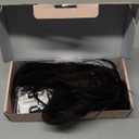 Elailite Hair Toppers for Women Real Human Hair Topper with Bangs Thinning Thin 5.1"x2.8" Silk Base Clip in Remy Hairpieces 18 Inch Natural Black