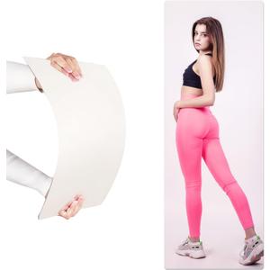 Acrylic Full Body Mirror - Adhesive Lightweight Wall Mirror for Home Decor, Dorm, Gym, Bathroom - 16x47 Inch - 1 Pcs