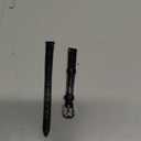 RECHERE Replacement Leather Watch Band Strap Pin Buckle Black Brown Blue White Red (10mm)