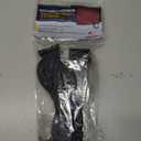 Decorative Vinyl Shutter Hinges and S Holdback Hooks for Exterior Decorative Shutters, Black (Set)