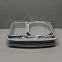 CAROTE 7-Piece Nonstick Stackable Baking Pans Set - Bakeware Sets Including Cookie Sheets for Baking, Muffin Pan, Bread Pan, Cake pan, Loaf Pan, Roasting Pan, Gray & Khaki