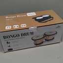 EASTROCK Bongo Drum 6 and 7 Bongos Set for Adults Beginners, Professionals, Tunable Wood and Metal Drum Percussion Instruments with Bag and Tuning Wrench Stripe