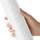 Toothbrush Holder Travel  Portable Toothpaste and Tooth Brushes Case for Traveling with Rinse Cup, Leak-Proof Cover for On-The-Go Oral Care (White)