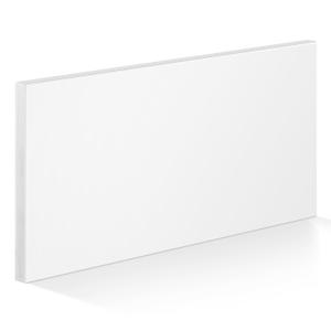 Frienda HDPE Plastic Sheet, HDPE Sheet 3/4" Thick, Size 12" x 48", High Density Polyethylene Solid Plastic Block for DIY Projects for Machining Home (White, 1 Pcs)